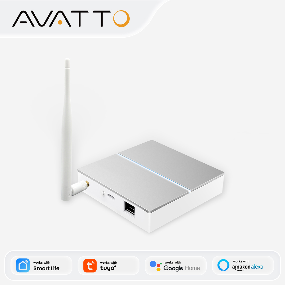 Smart Home Website - AVATTO Tuya ZigBee Gateway with Antenna