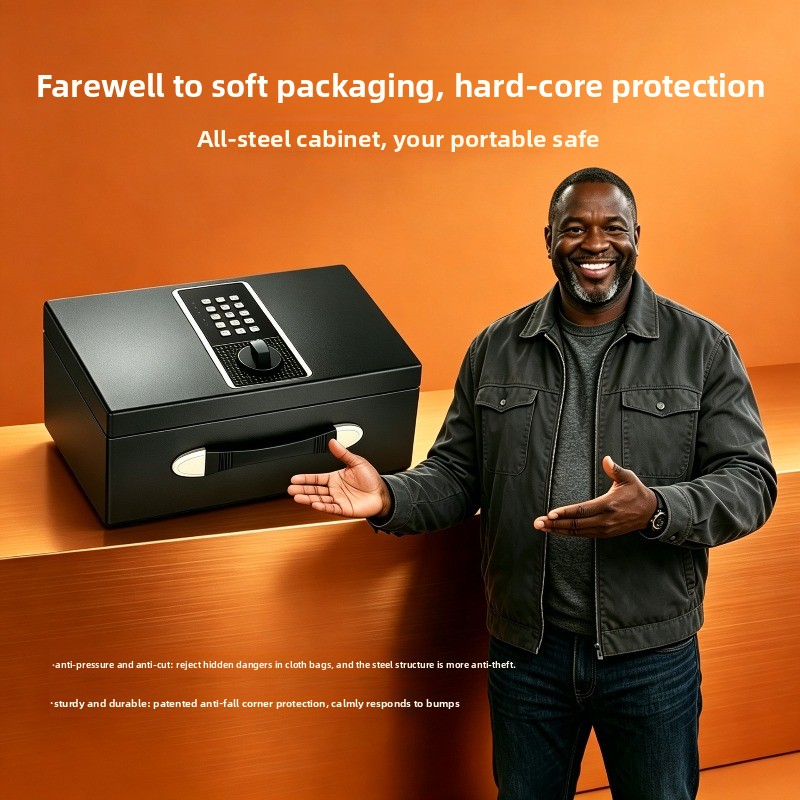 Smart Home Technology - Electronic Password Fireproof Waterproof Shockproof Safe
