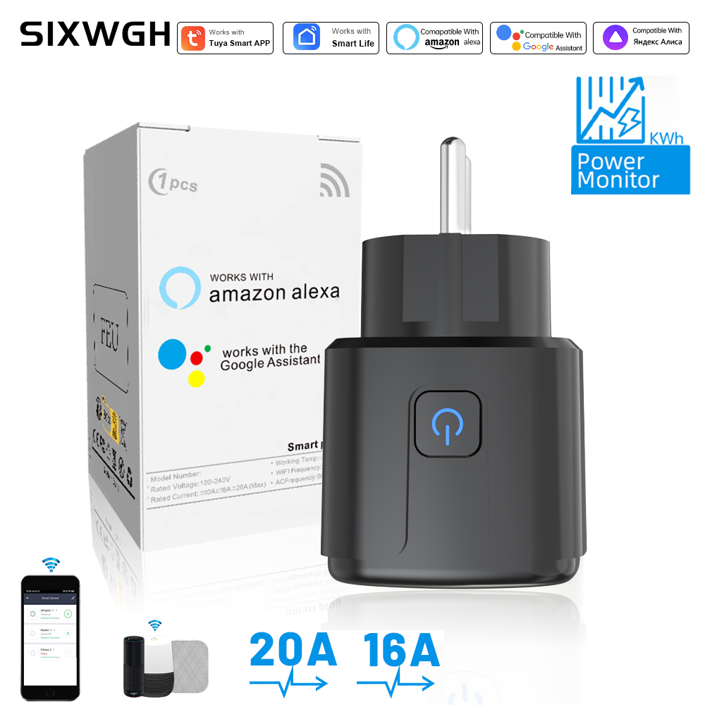 Smart Home Technology - Tuya Smart Socket WiFi Remote Control