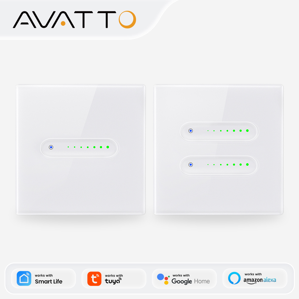Smart Home Panel - AVATTO WiFi 1/2 Gang Smart Dimmer
