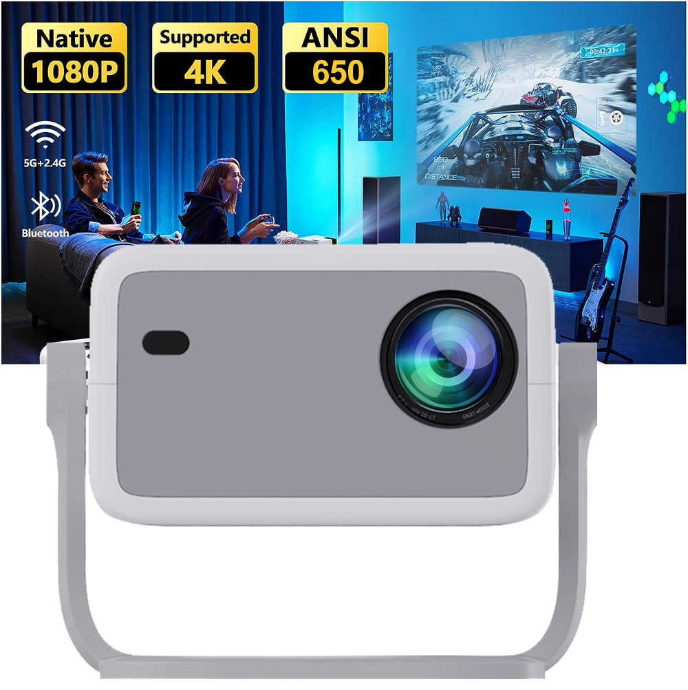 Smart Home X10 - WZATCO WL018 Full HD 1080P Projector