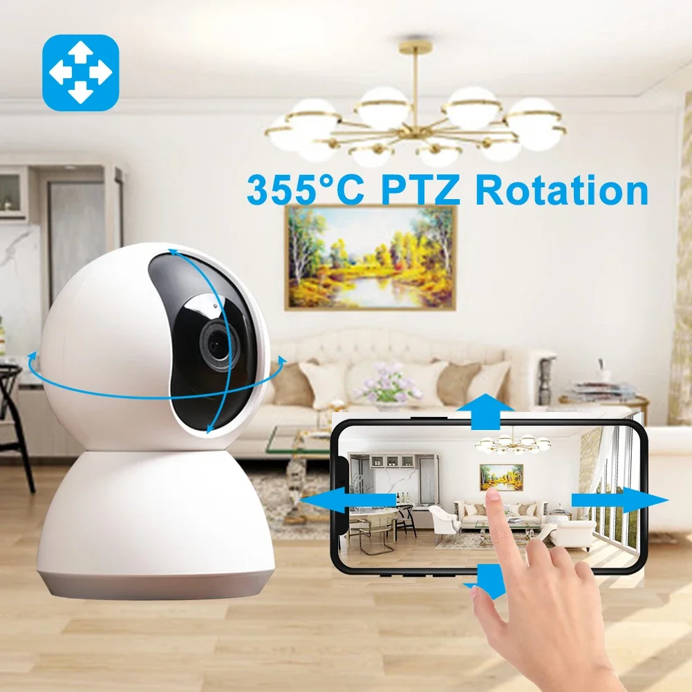 Smart Baby Night Light - 400W Smart Tuya Indoor Camera 1080P