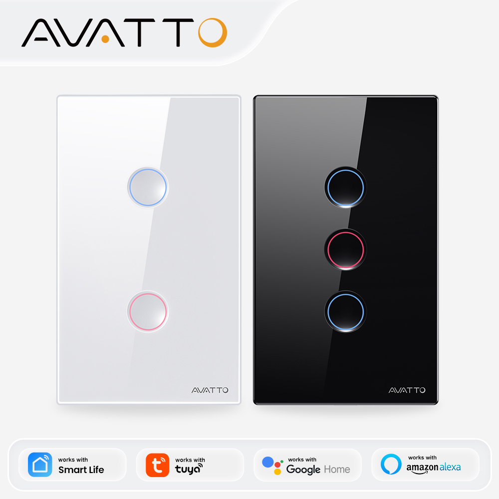Smart Home Button - AVATTO 1/2/3/4 Gang ZigBee Smart Light