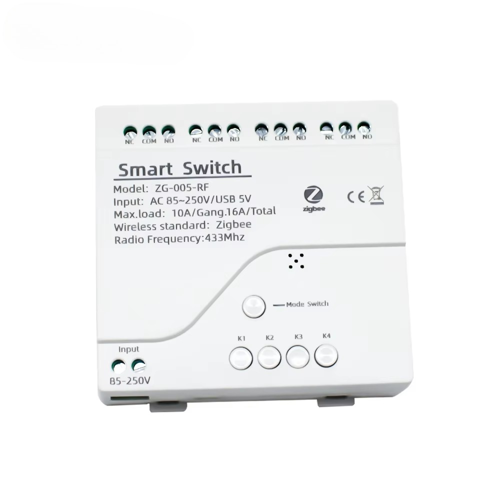Smart Home Usb - Tuya 4CH Zigbee Switch Relay Module