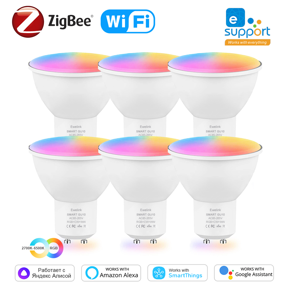 Smart Home Yellow - Smart ZigBee GU10 WiFi Smart LED