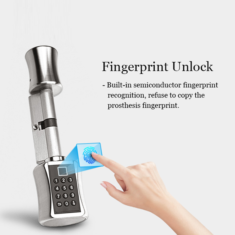 Fingerprint Smart Cylinder Loc - Smart Home Technology review and price