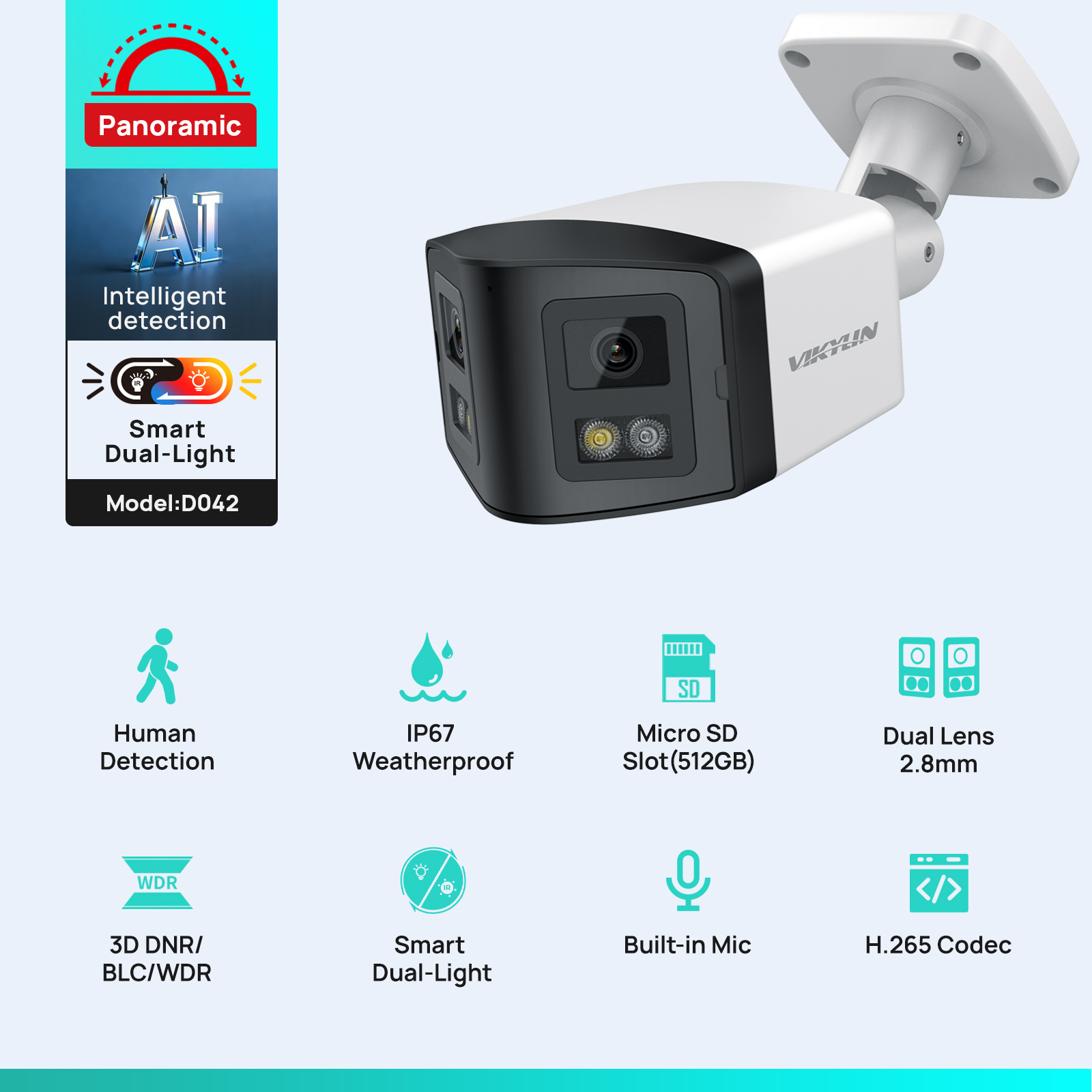 VIKYLIN 170° Panoramic Securit - Smart Home X10 review and price