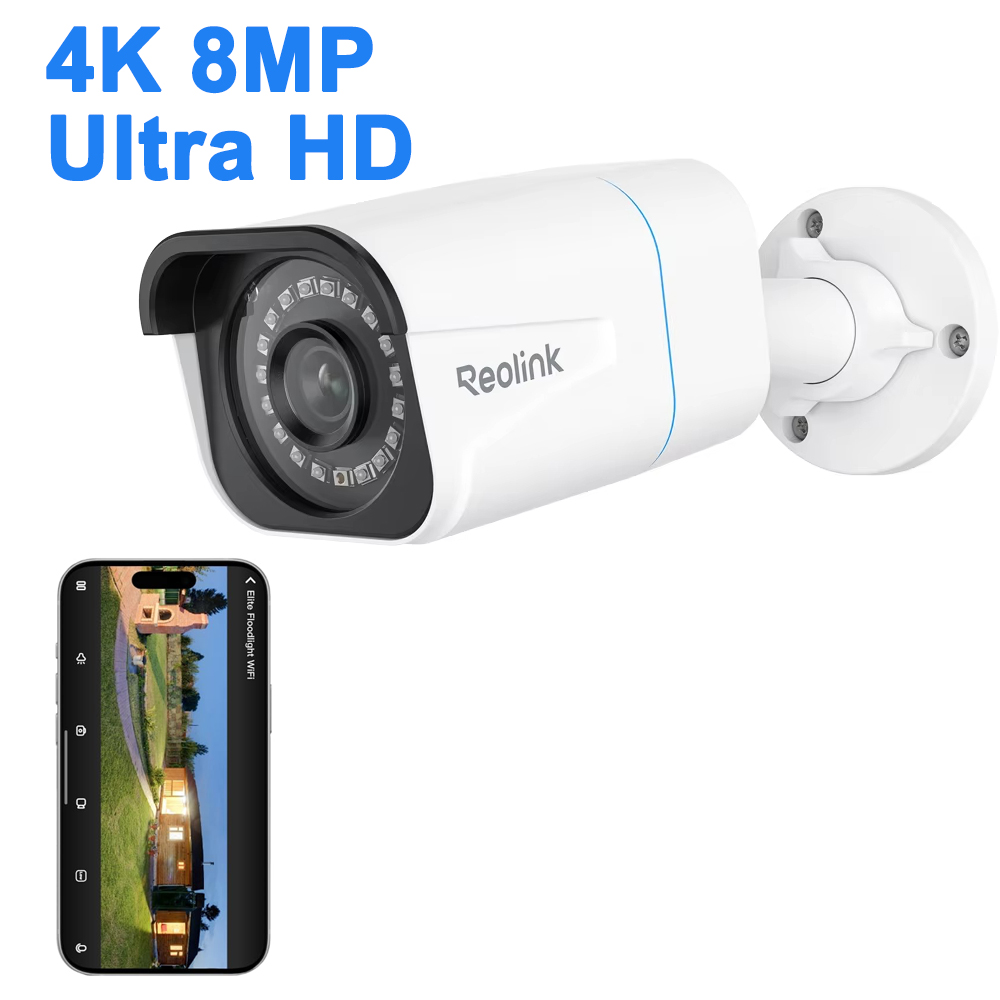 REOLINK 4K 8MP PoE IP Security - Smart Home X10 review and price