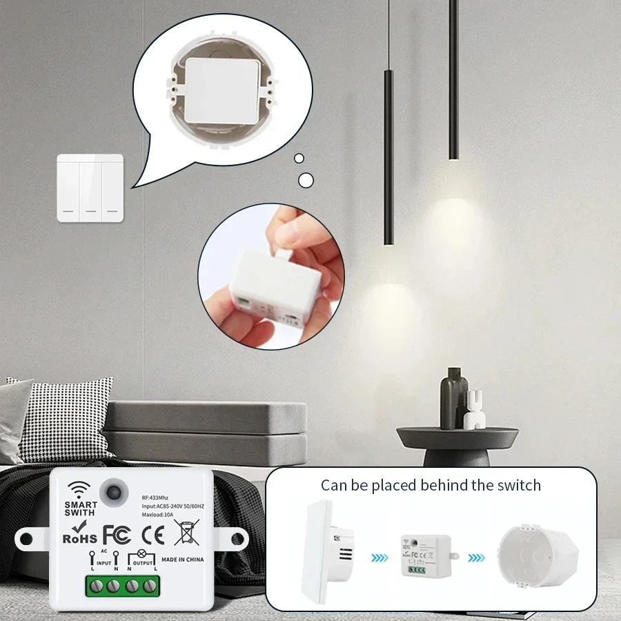 RF 433MHz Wireless Remote Cont - Smart Home Simple review and price