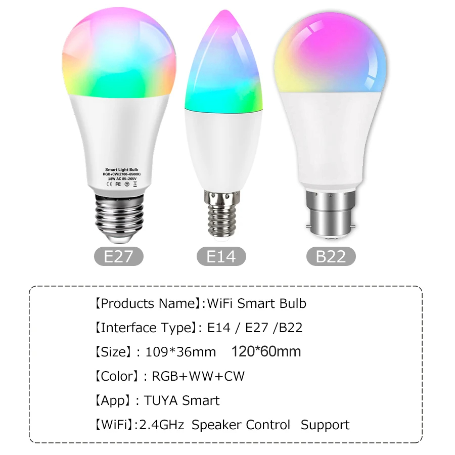 Tuya Smart WiFi Bulb Alexa Lam - Smart Home Yellow review and price