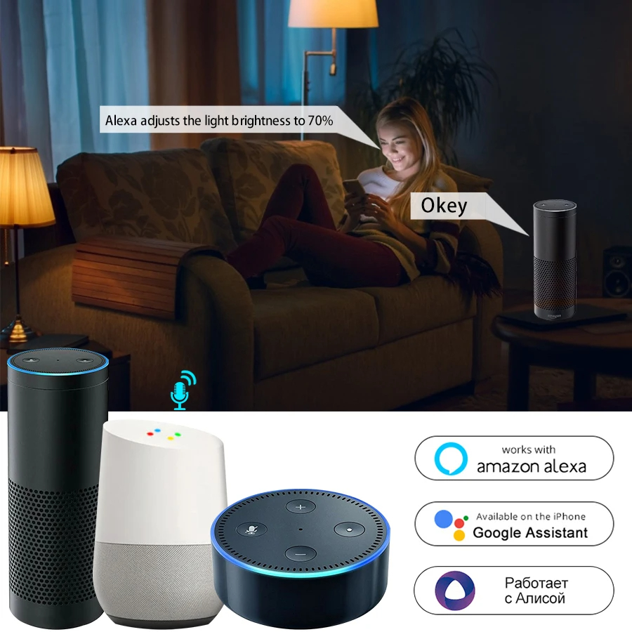 Tuya Smart WiFi Bulb Alexa Lam - Smart Home Yellow review and price