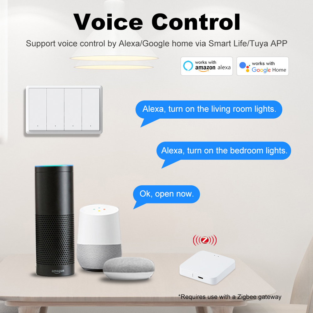Manhot Smart zigbee Switch No  - Smart Home Button review and price