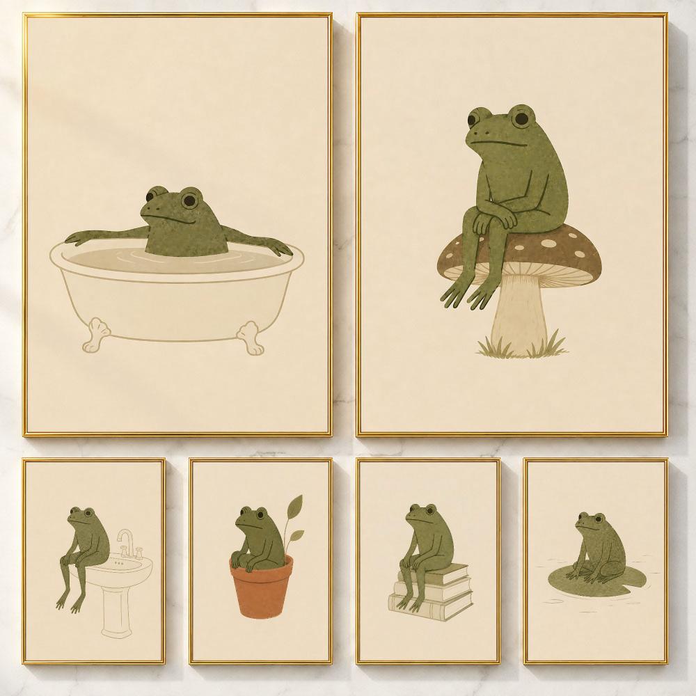 Smart Art F-FrogS Poster Self- - Smart Home Poster review and price