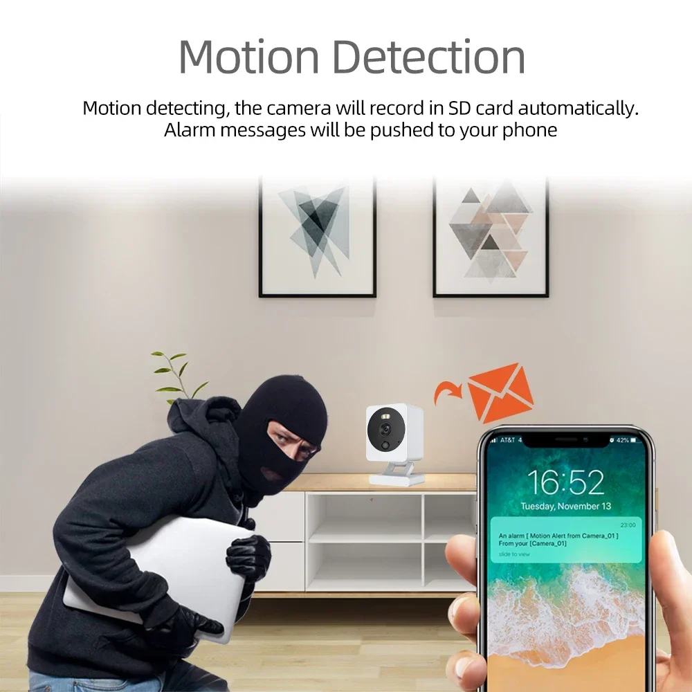 5MP Tuya Mini Wireless IP Secu - Smart Home Battery Camera Ezviz review and price