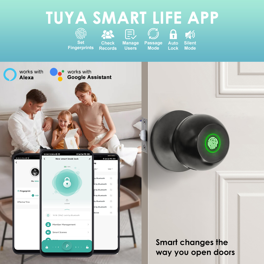 Tuya Electronic Door Lock Smar - Smart Home Website review and price