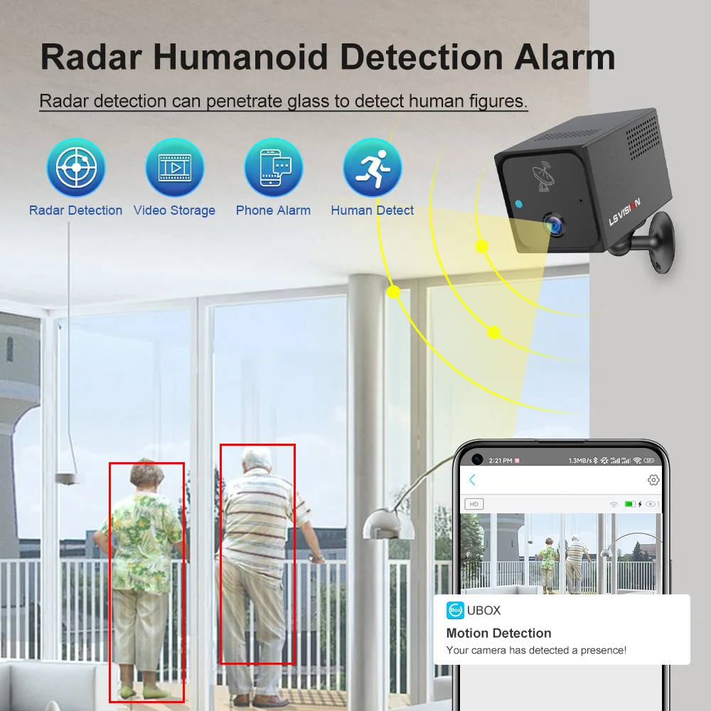 LS VISION 4MP 4G Mini Camera W - Smart Home Battery Camera Ezviz review and price