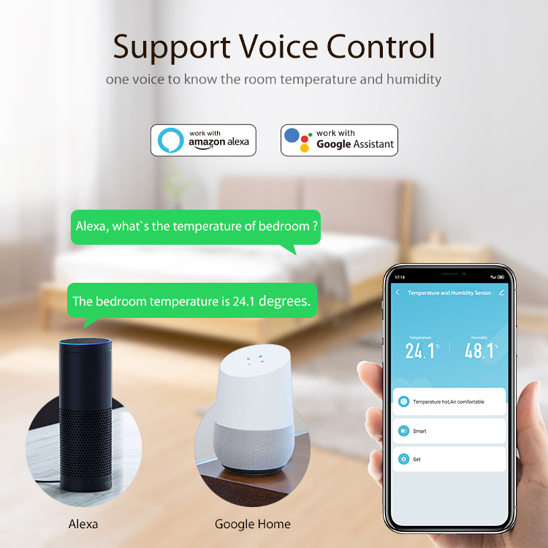 Tuya Smart Zigbee Temperature  - Smart Home Samsung review and price
