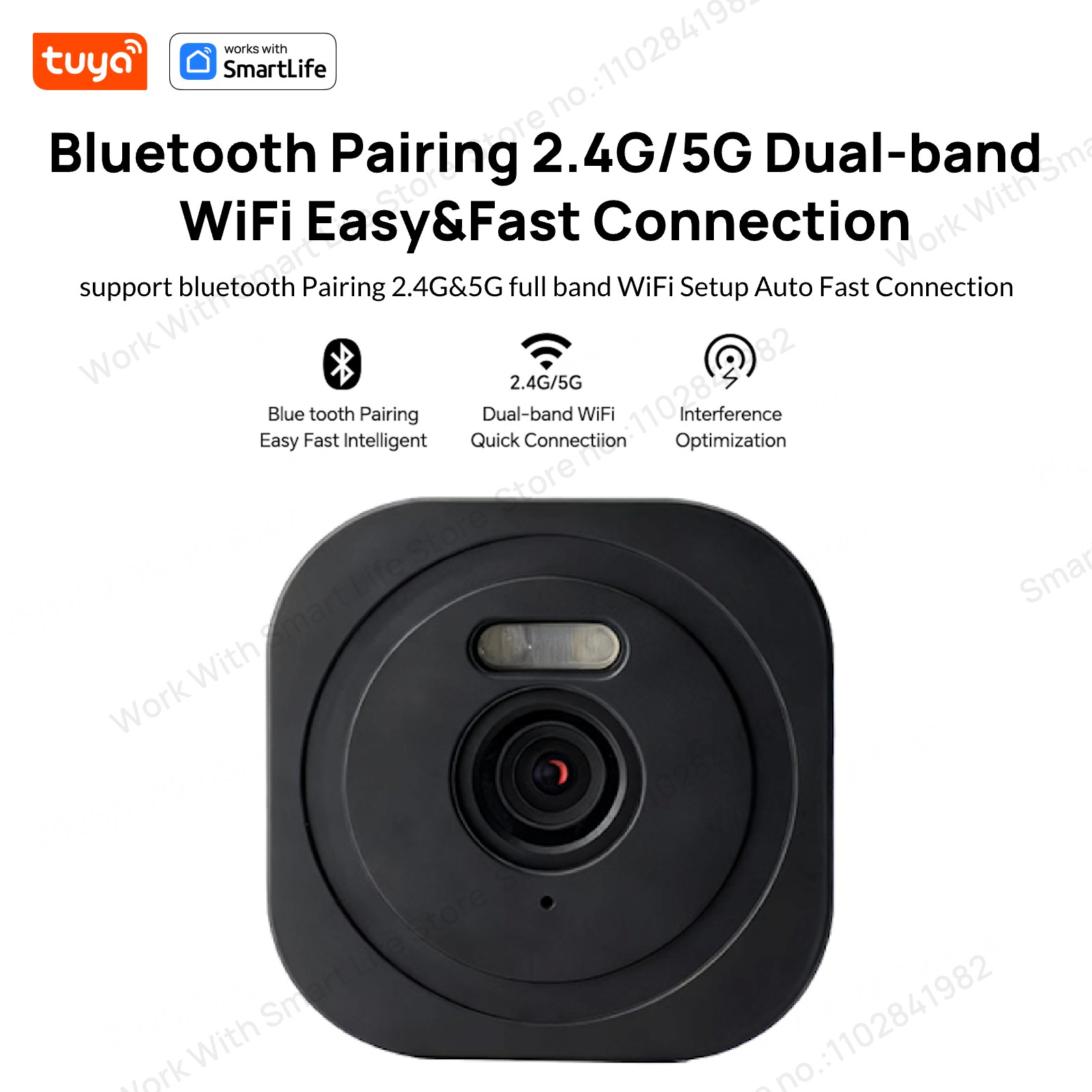 3MP 2K Tuya Window Camera,2.4G - Smart Home Battery Camera Ezviz review and price