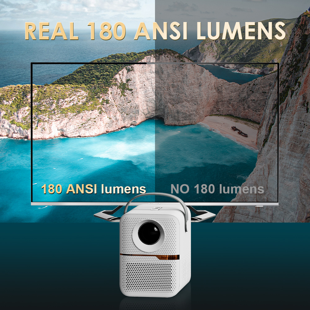 P10 Smart Mini Projector 300AN - Smart Home X10 review and price