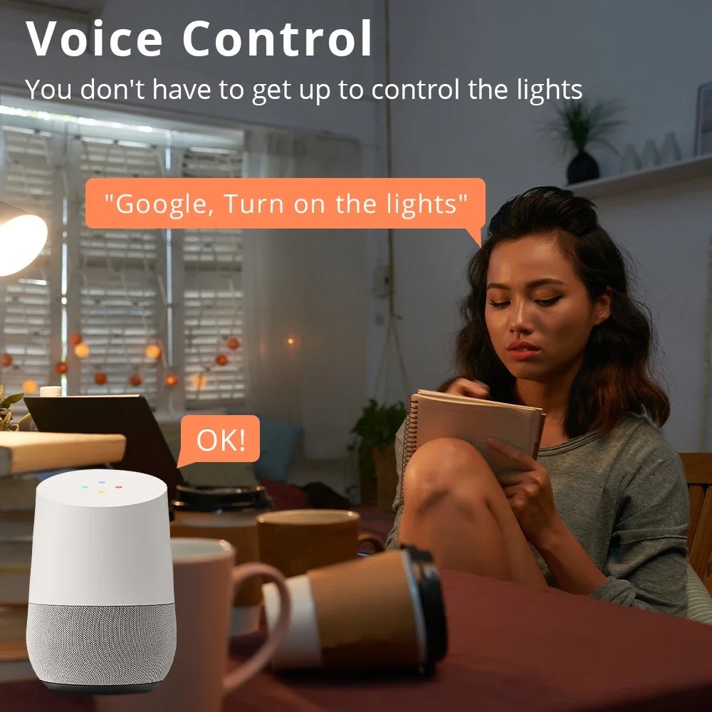 Zemismart Matter WiFi Smart Le - Smart Home Yellow review and price