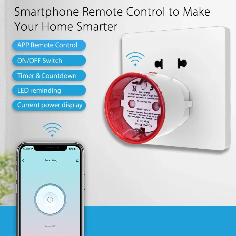 Tuya WiFi Smart Plug Socket EU - Smart Home Technology review and price