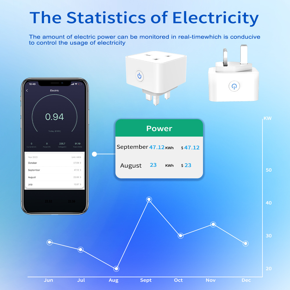Tuya Smart Socket 16A/20A WiFi - Smart Home Technology review and price