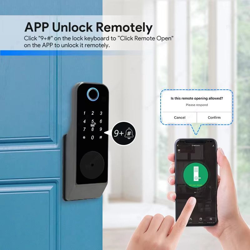 Waterproof Fingerprint Lock Tu - Smart Home Website review and price