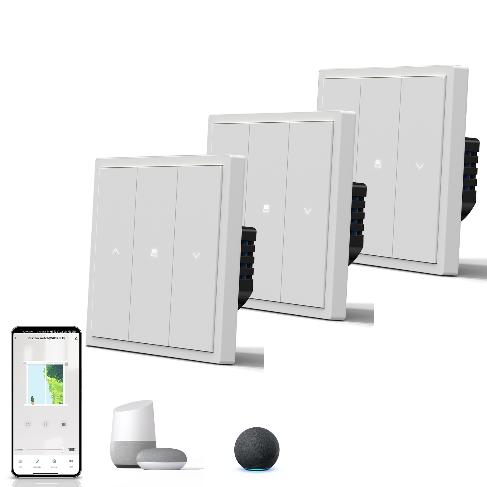 BSEED Zigbee Shutter Switches  - Smart Home Yellow review and price
