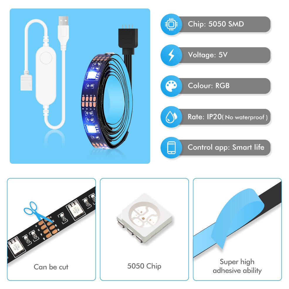 Tuya Zigbee Smart Led Lights F - Smart Home Yellow review and price