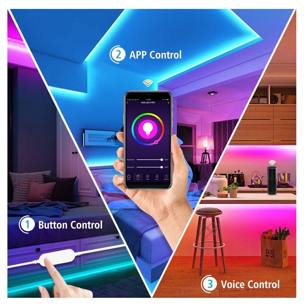 Tuya Zigbee Smart Led Lights F - Smart Home Yellow review and price