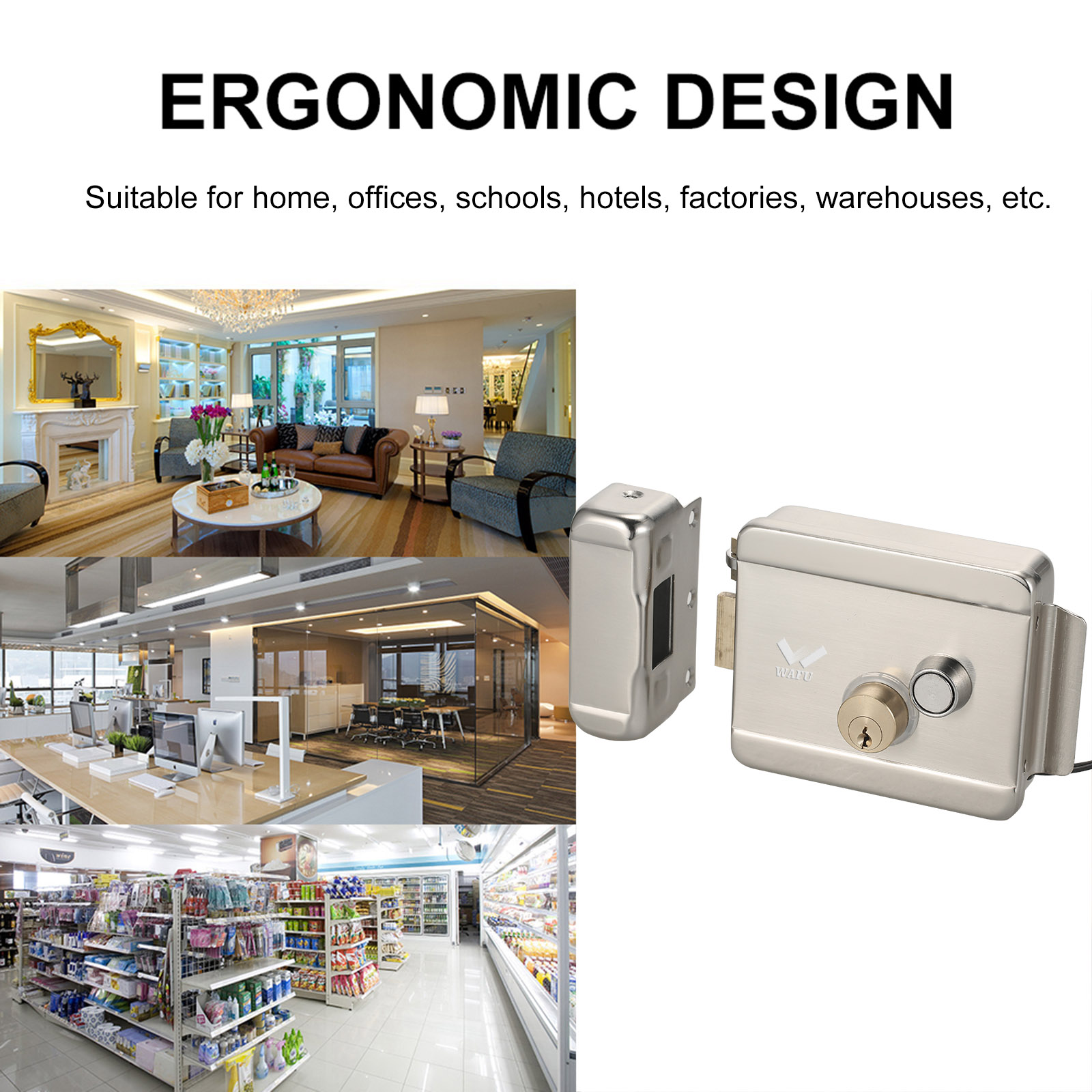 WAFU Smart Electric Gate Door  - Smart Home Technology review and price