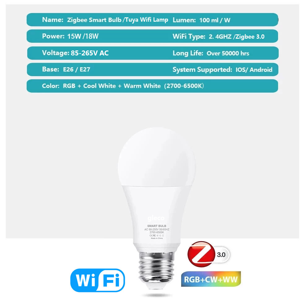 18W 15W Zigbee 3.0 Led Light b - Smart Home Yellow review and price