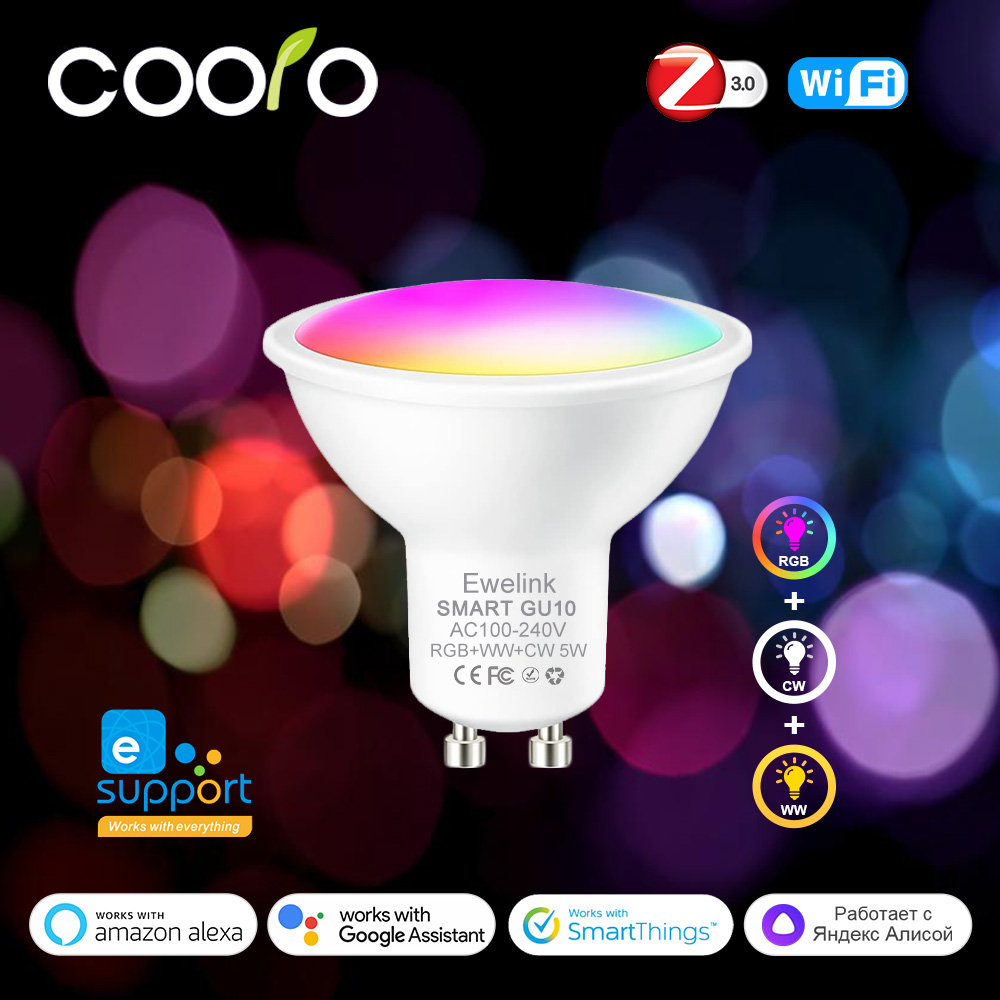 ZigBee GU10 WiFi Smart LED Lig - Smart Home Yellow review and price