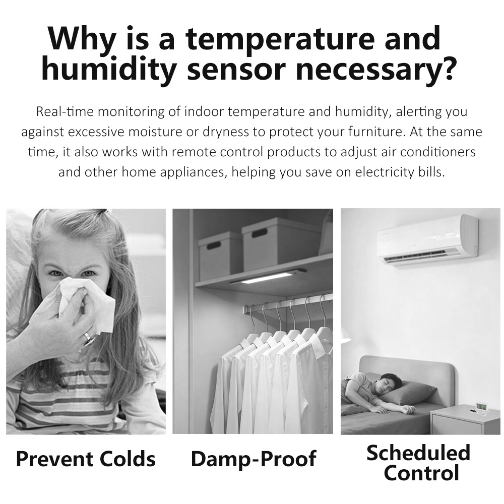 Zigbee Temperature Humidity Se - Smart Home Samsung review and price
