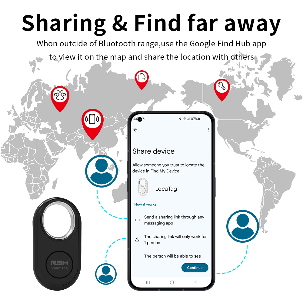 RSH 4PCS GPS Tracker for Samsu - Smart Home Samsung review and price