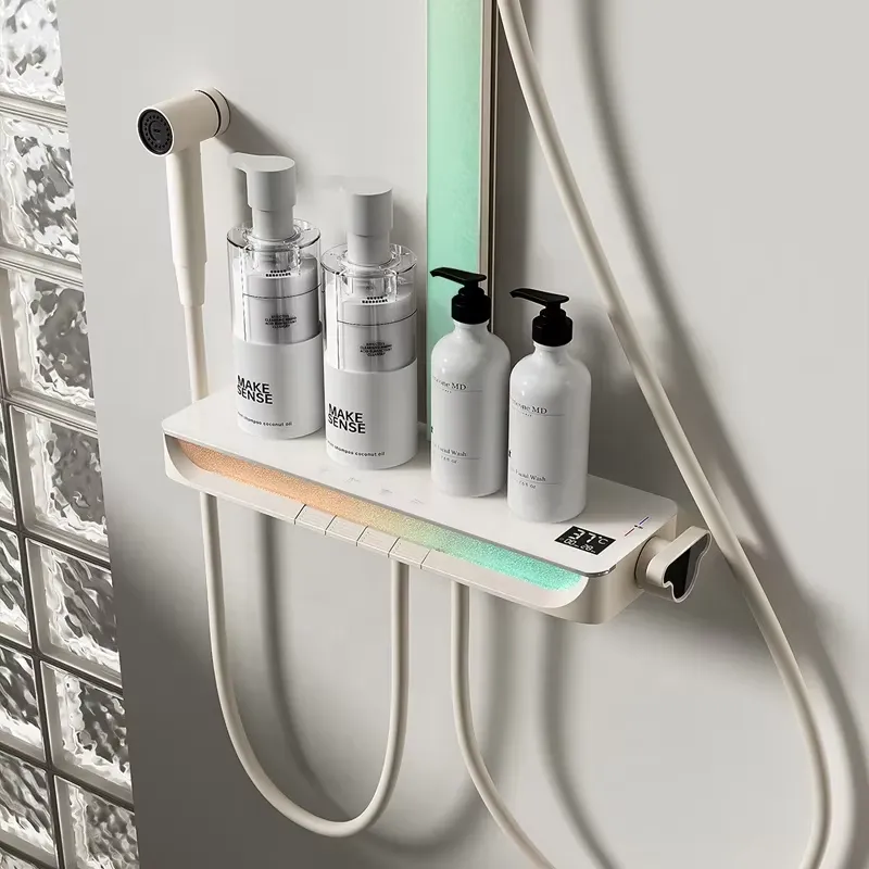 Brass Digital Waterfall Shower - Smart Home In Us review and price