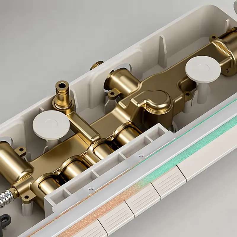 Brass Digital Waterfall Shower - Smart Home In Us review and price