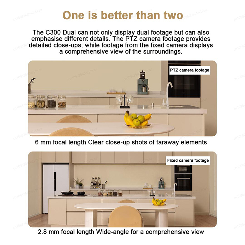 XIAOMI Smart Camera C300 Dual  - Smart Home X10 review and price