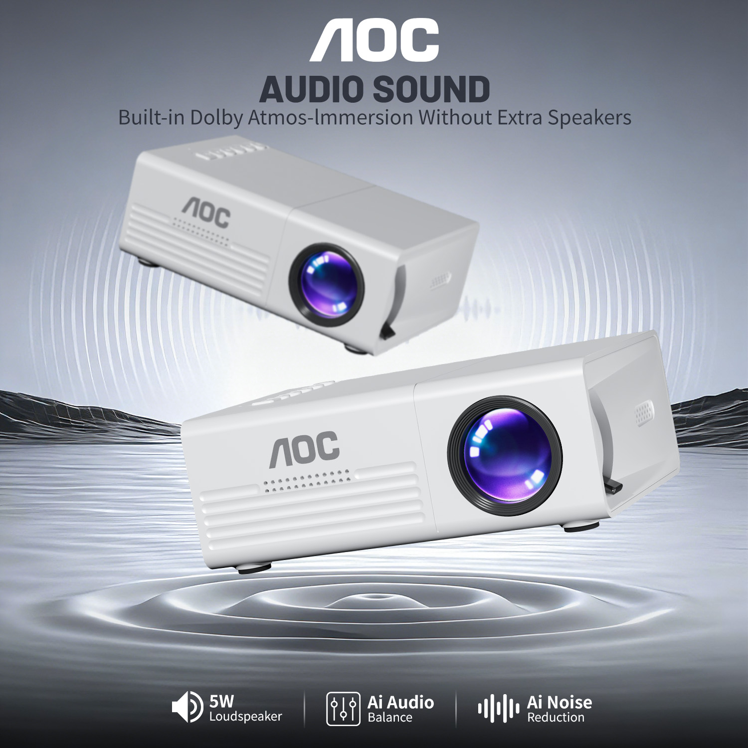 AOC Mini Projector TFT LCD Wif - Smart Home X10 review and price