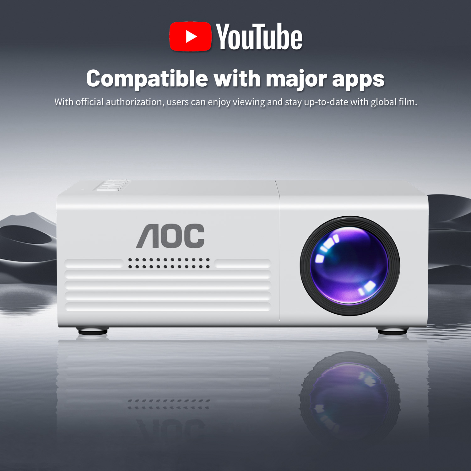 AOC Mini Projector TFT LCD Wif - Smart Home X10 review and price