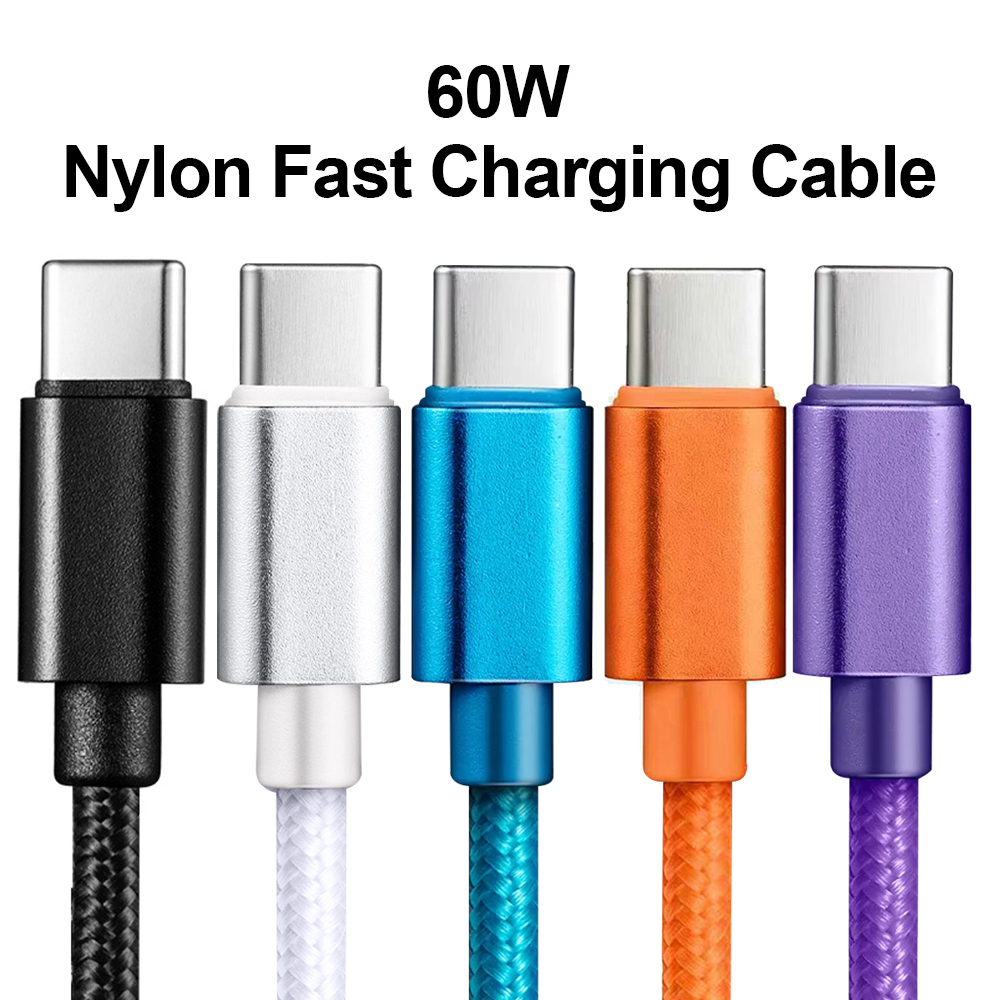 60W Braided USB C Cable 1M 2M  - Smart Home Samsung review and price