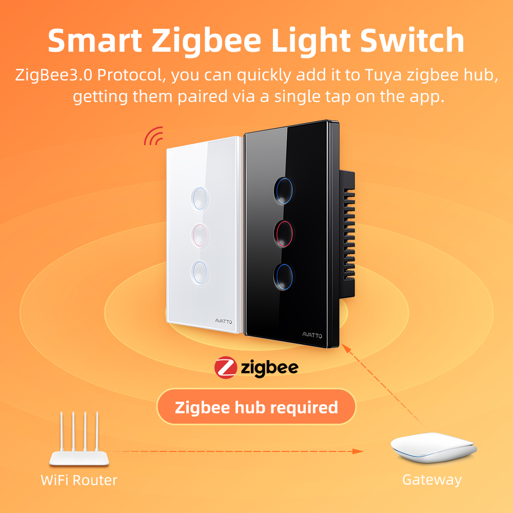 AVATTO 1/2/3/4 Gang ZigBee Sma - Smart Home Button review and price