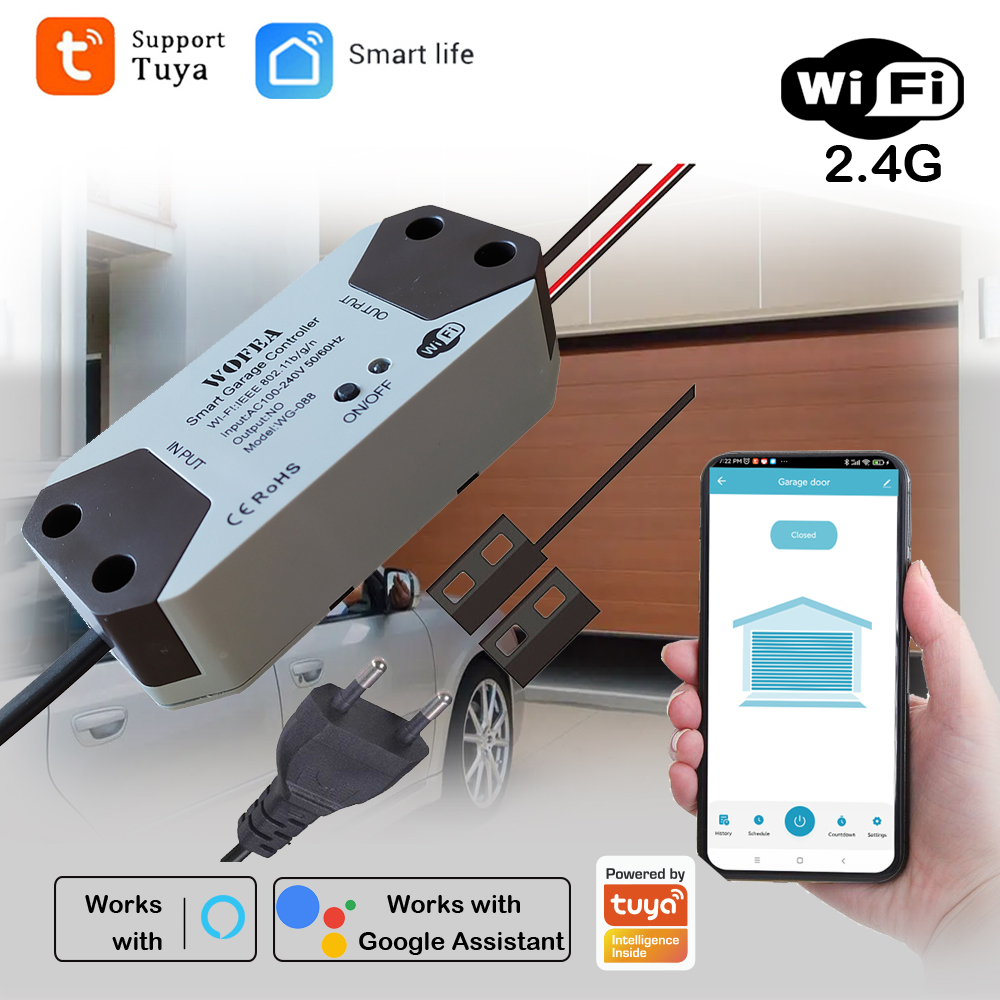 Smart Garage Door Opener Contr - Smart Home Website review and price