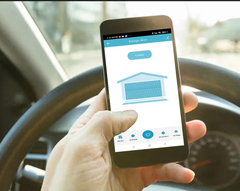 Smart Garage Door Opener Contr - Smart Home Website review and price