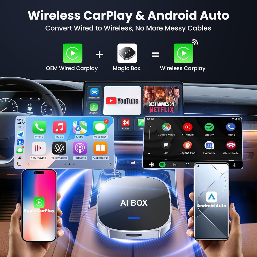 Wireless CarPlay & Android Aut - Smart Home Usb review and price