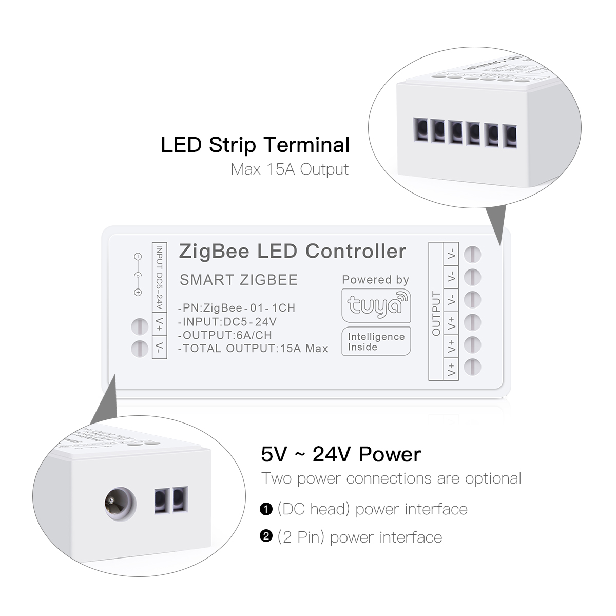 Zigbee 3.0 CCT RGBW RGB LED St - Smart Home Yellow review and price