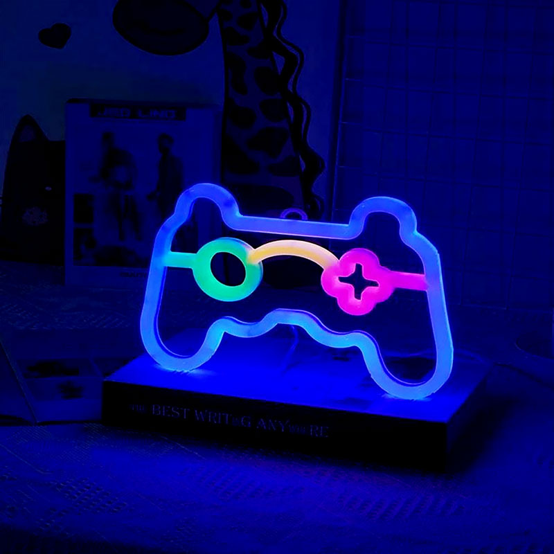 Gamer Neon Sign Lights,Gamer C - Smart Home Poster review and price