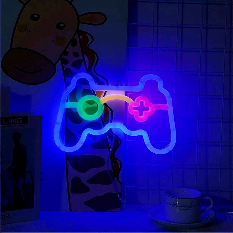 Gamer Neon Sign Lights,Gamer C - Smart Home Poster review and price