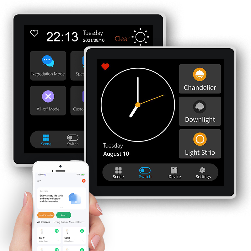 FUERS 4 Inch Touch Screen Mult - Smart Home Panel review and price