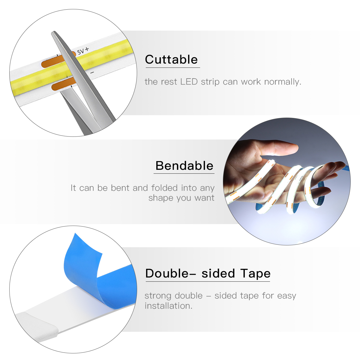 ZigBee COB LED Strip Smart Tuy - Smart Home Yellow review and price